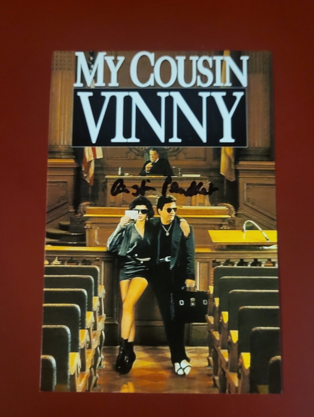 Austin Pendleton My Cousin Vinny OZ Hand Signed 4x6 Photo Autograph Original